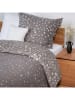 Schiesser Feinbiber-Bettwäsche-Set "Runa" in Grau