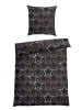 Schiesser Feinbiber-Bettwäsche-Set "Lizzy" in Dunkelgrau