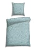 Schiesser Renforcé beddengoedset "Terrazzo" turquoise