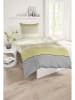 Schiesser Komplet pościeli renforcé "Flavio" w kolorze niebiesko-kremowo-żółtym