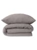 Schiesser Mousseline beddengoedset "Molly" grijs
