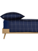 Schiesser Satijnen beddengoedset "Josh" donkerblauw