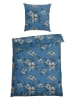 Schiesser Renforcé beddengoedset "Ellen" blauw