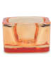 Salt and Pepper 2er-Set: Teelichthalter "Mood" in Orange - (B)5 x (H)5 cm
