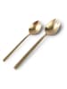 Salt and Pepper 6er-Set: Snackgabeln "Terno" in Gold - (H)11 cm