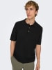 ONLY & SONS Poloshirt "Seric" in Schwarz