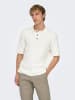 ONLY & SONS Koszulka polo "Seric" w kolorze białym