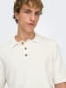 ONLY & SONS Koszulka polo "Seric" w kolorze białym