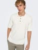 ONLY & SONS Koszulka polo "Seric" w kolorze białym