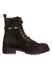 TRAVELIN' Leder-Boots in Schwarz