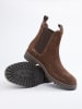 PAUL VESTERBRO Leder-Chelsea-Boots in Braun