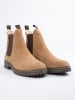 PAUL VESTERBRO Leder-Chelsea-Boots in Hellbraun