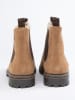 PAUL VESTERBRO Leder-Chelsea-Boots in Hellbraun