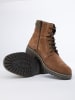 PAUL VESTERBRO Leder-Boots in Hellbraun