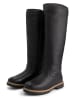 TRAVELIN' Leder-Stiefel "Dyreborg" in Schwarz