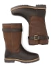 TRAVELIN' Leren boots "Finnberg" bruin
