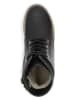 TRAVELIN' Leren boots "Larvik" zwart