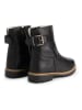 TRAVELIN' Leren boots "Tingvoll" zwart