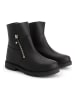 TRAVELIN' Leder-Boots "Vaerum" in Schwarz