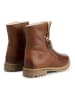 TRAVELIN' Leren boots lichtbruin