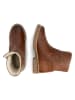 TRAVELIN' Leder-Boots in Hellbraun