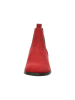 Think! Leder-Chelsea-Boots in Rot