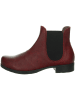 Think! Leren chelseaboots rood