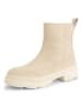 TRAVELIN' Leren boots "Kelowna" crème/beige