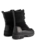 TRAVELIN' Leren winterlaarzen "Tremblant" zwart