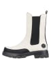 rieker Chelsea-Boots in Schwarz/ Creme