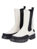 rieker Chelseaboots zwart/crème