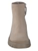 Paul Green Leder-Boots in Beige