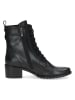 Caprice Leder-Boots in Schwarz