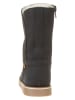 El Naturalista Leder-Winterstiefel in Anthrazit
