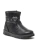 Primigi Leder-Ankle-Boots in Schwarz
