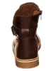 El Naturalista Leren winterboots bruin