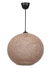 ABERTO DESIGN Hanglamp lichtbruin - (H)34 x Ø 38 cm