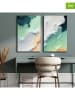 ABERTO DESIGN 2er-Set: Leinwanddrucke - (B)45 x (H)70 cm