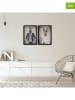 ABERTO DESIGN 2er-Set: Gerahmte Kunstdrucke - (B)35 x (H)50 cm