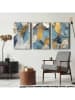 ABERTO DESIGN 3-delige set: kunstdrukken op canvas - (B)45 x (H)70 cm