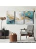 ABERTO DESIGN 3er-Set: Leinwanddrucke - (L)70 x (B)45 cm