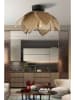 ABERTO DESIGN Lampa sufitowa w kolorze beżowo-czarnym - wys. 26 x Ø 40 cm