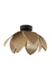 ABERTO DESIGN Plafonnière beige/zwart - (H)26 x Ø 40 cm