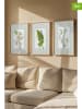 ABERTO DESIGN 3er-Set: Gerahmte Kunstdrucke - (B)50 x (H)70 cm