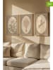 ABERTO DESIGN 3er-Set: Gerahmte Kunstdrucke - (B)50 x (H)70 cm