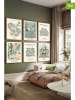 ABERTO DESIGN 6er-Set: Gerahmte Kunstdrucke - (B)33 x (H)48 cm