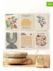 ABERTO DESIGN 6er-Set: Gerahmte Kunstdrucke - (B)33 x (H)48 cm