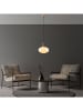 ABERTO DESIGN Hanglamp goudkleurig/wit - (H)118 x Ø 30 cm
