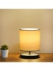 ABERTO DESIGN Tafellamp beige - (H)22 x Ø 15 cm