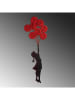 ABERTO DESIGN Wanddecoratie "Banksy" - (B)34 x (H)100 cm